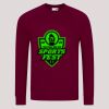 AWDis Academy Senior Raglan Sweatshirt Thumbnail