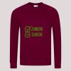 AWDis Academy Senior Raglan Sweatshirt Thumbnail