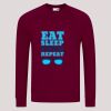 AWDis Academy Senior Raglan Sweatshirt Thumbnail