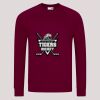 AWDis Academy Senior Raglan Sweatshirt Thumbnail