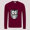 AWDis Academy Senior Raglan Sweatshirt Thumbnail