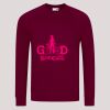 AWDis Academy Senior Raglan Sweatshirt Thumbnail