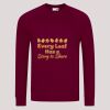 AWDis Academy Senior Raglan Sweatshirt Thumbnail