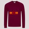 AWDis Academy Senior Raglan Sweatshirt Thumbnail