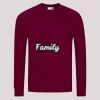 AWDis Academy Senior Raglan Sweatshirt Thumbnail