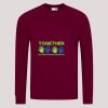 AWDis Academy Senior Raglan Sweatshirt Thumbnail