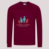 AWDis Academy Senior Raglan Sweatshirt Thumbnail