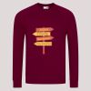AWDis Academy Senior Raglan Sweatshirt Thumbnail