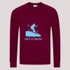 AWDis Academy Senior Raglan Sweatshirt Thumbnail