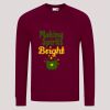 AWDis Academy Senior Raglan Sweatshirt Thumbnail