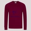 AWDis Academy Senior Raglan Sweatshirt Thumbnail