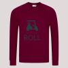 AWDis Academy Senior Raglan Sweatshirt Thumbnail