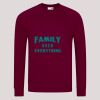 AWDis Academy Senior Raglan Sweatshirt Thumbnail