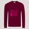 AWDis Academy Senior Raglan Sweatshirt Thumbnail
