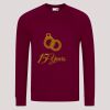 AWDis Academy Senior Raglan Sweatshirt Thumbnail