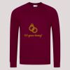 AWDis Academy Senior Raglan Sweatshirt Thumbnail