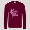 AWDis Academy Senior Raglan Sweatshirt Thumbnail