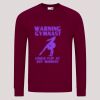 AWDis Academy Senior Raglan Sweatshirt Thumbnail