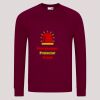 AWDis Academy Senior Raglan Sweatshirt Thumbnail