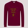 AWDis Academy Senior Raglan Sweatshirt Thumbnail