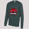 AWDis Academy Kids Raglan Sweatshirt Thumbnail