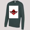 AWDis Academy Kids Raglan Sweatshirt Thumbnail