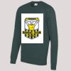 AWDis Academy Kids Raglan Sweatshirt Thumbnail