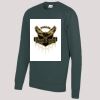 AWDis Academy Kids Raglan Sweatshirt Thumbnail