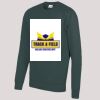 AWDis Academy Kids Raglan Sweatshirt Thumbnail