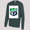 AWDis Academy Kids Raglan Sweatshirt Thumbnail