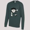 AWDis Academy Kids Raglan Sweatshirt Thumbnail