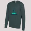AWDis Academy Kids Raglan Sweatshirt Thumbnail