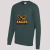 AWDis Academy Kids Raglan Sweatshirt Thumbnail