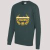 AWDis Academy Kids Raglan Sweatshirt Thumbnail