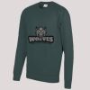 AWDis Academy Kids Raglan Sweatshirt Thumbnail