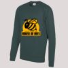 AWDis Academy Kids Raglan Sweatshirt Thumbnail