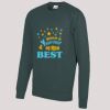 AWDis Academy Kids Raglan Sweatshirt Thumbnail