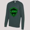 AWDis Academy Kids Raglan Sweatshirt Thumbnail