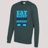AWDis Academy Kids Raglan Sweatshirt Thumbnail