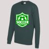 AWDis Academy Kids Raglan Sweatshirt Thumbnail