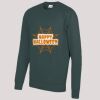 AWDis Academy Kids Raglan Sweatshirt Thumbnail