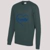 AWDis Academy Kids Raglan Sweatshirt Thumbnail