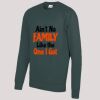 AWDis Academy Kids Raglan Sweatshirt Thumbnail