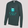 AWDis Academy Kids Raglan Sweatshirt Thumbnail