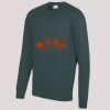 AWDis Academy Kids Raglan Sweatshirt Thumbnail