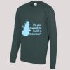 AWDis Academy Kids Raglan Sweatshirt Thumbnail