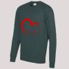 AWDis Academy Kids Raglan Sweatshirt Thumbnail