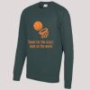 AWDis Academy Kids Raglan Sweatshirt Thumbnail