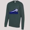AWDis Academy Kids Raglan Sweatshirt Thumbnail