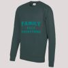 AWDis Academy Kids Raglan Sweatshirt Thumbnail